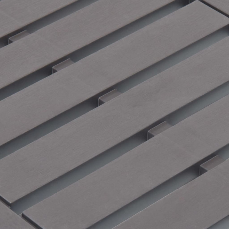 Stolik ogrodowy, mokka, 78x55x38 cm, plastik