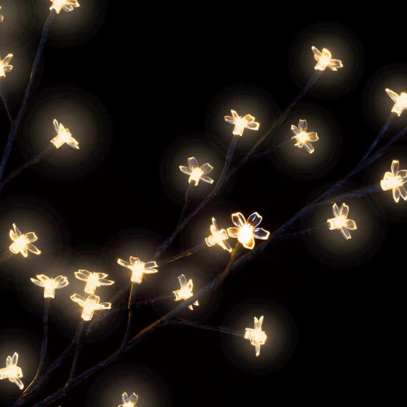 Drzewko z lampkami, 2000 LED, ciepły biały, kwiat wiśni, 500 cm