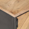Stolik kawowy, 90x50x35, lite drewno akacjowe