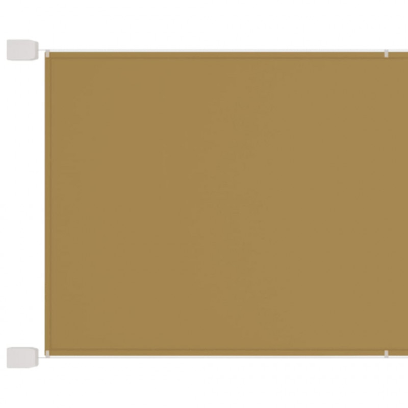 Markiza pionowa, beżowa, 140x360 cm, tkanina Oxford