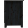 Szafka pod telewizor, czarna, 103x36,5x52 cm, drewno sosnowe