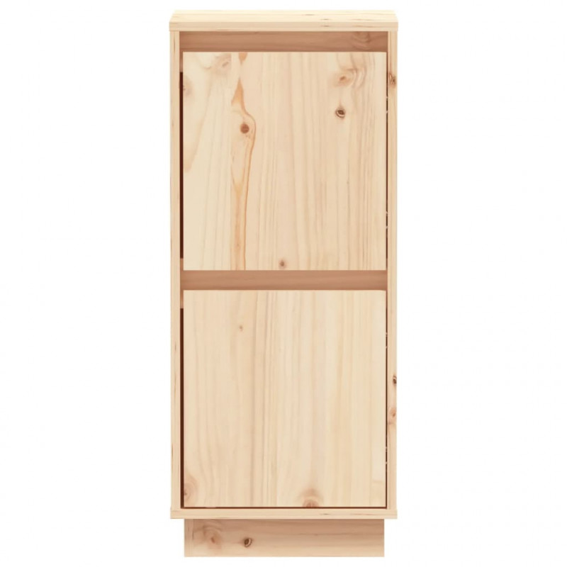 Szafki, 2 szt., 31,5 x 34 x 75 cm, lite drewno sosnowe