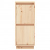 Szafki, 2 szt., 31,5 x 34 x 75 cm, lite drewno sosnowe