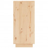 Szafki, 2 szt., 31,5 x 34 x 75 cm, lite drewno sosnowe