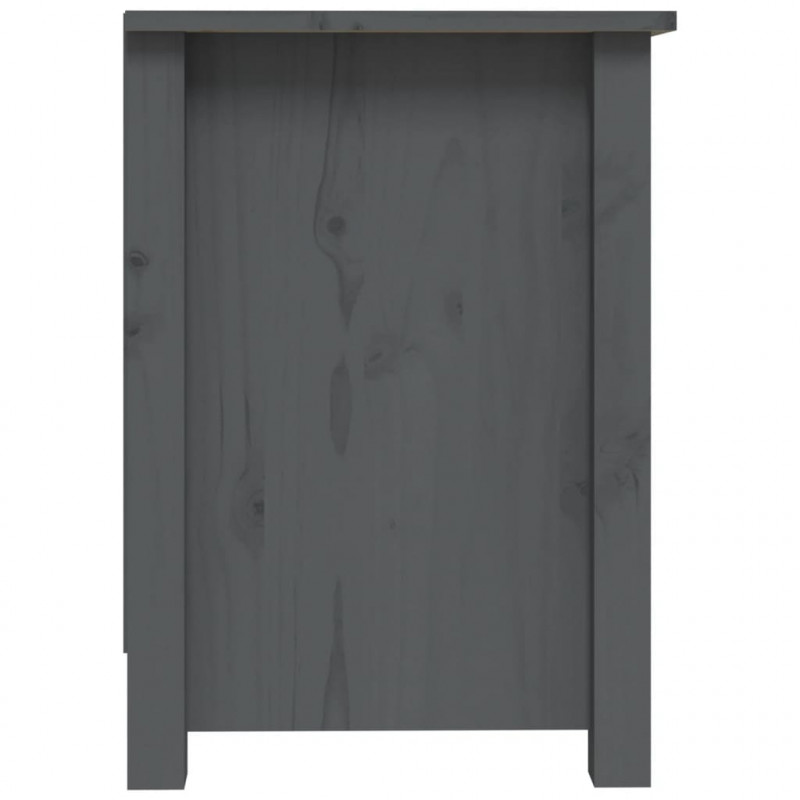 Szafka pod telewizor, szara, 103x36,5x52 cm, drewno sosnowe