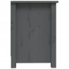 Szafka pod telewizor, szara, 103x36,5x52 cm, drewno sosnowe