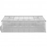 Szklarnia z aluminiową ramą, 481x250x195 cm, 23,44 m³