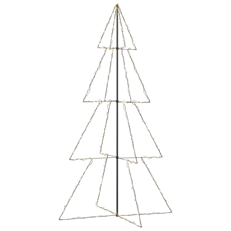 Ozdoba świąteczna LED w kształcie choinki, 360 LED, 143x250 cm