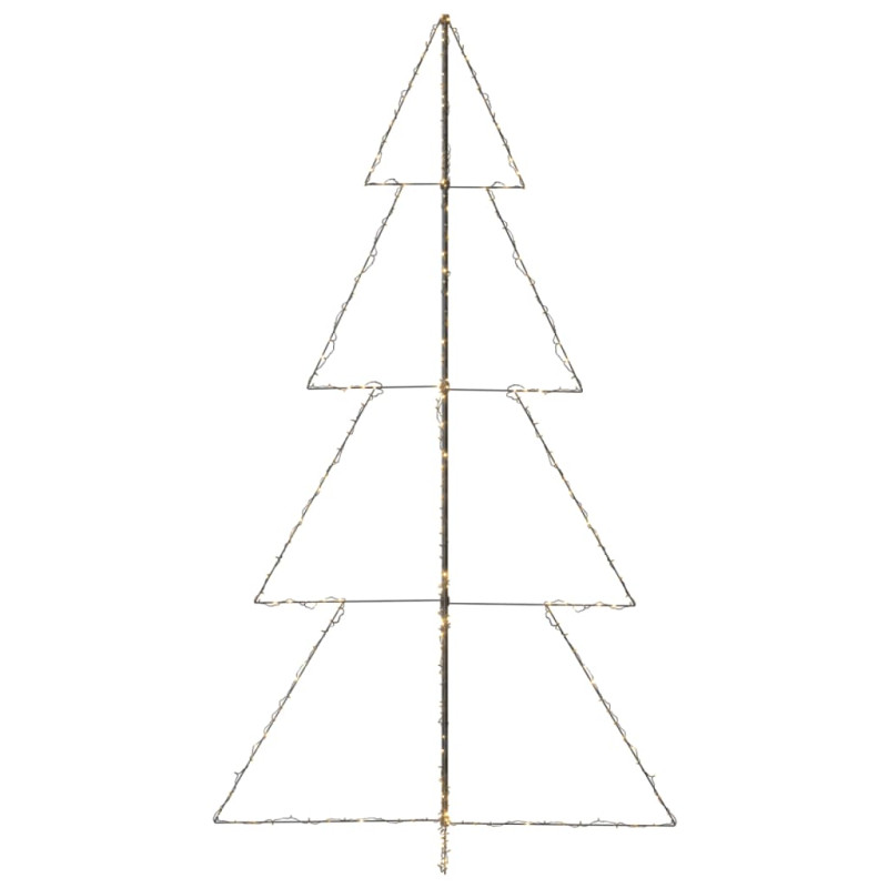 Ozdoba świąteczna LED w kształcie choinki, 360 LED, 143x250 cm