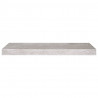 Półki ścienne, 4 szt., szarość betonu, 60 x 23,5 x 3,8 cm, MDF