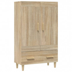 Wysoka szafka, dąb sonoma 70x31x115 cm, materiał drewnopochodny
