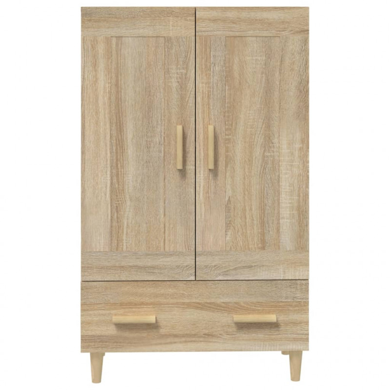 Wysoka szafka, dąb sonoma 70x31x115 cm, materiał drewnopochodny