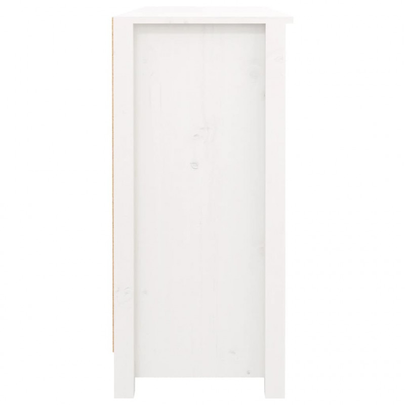 Szafka, biała, 100x35x74,5 cm, drewno sosnowe