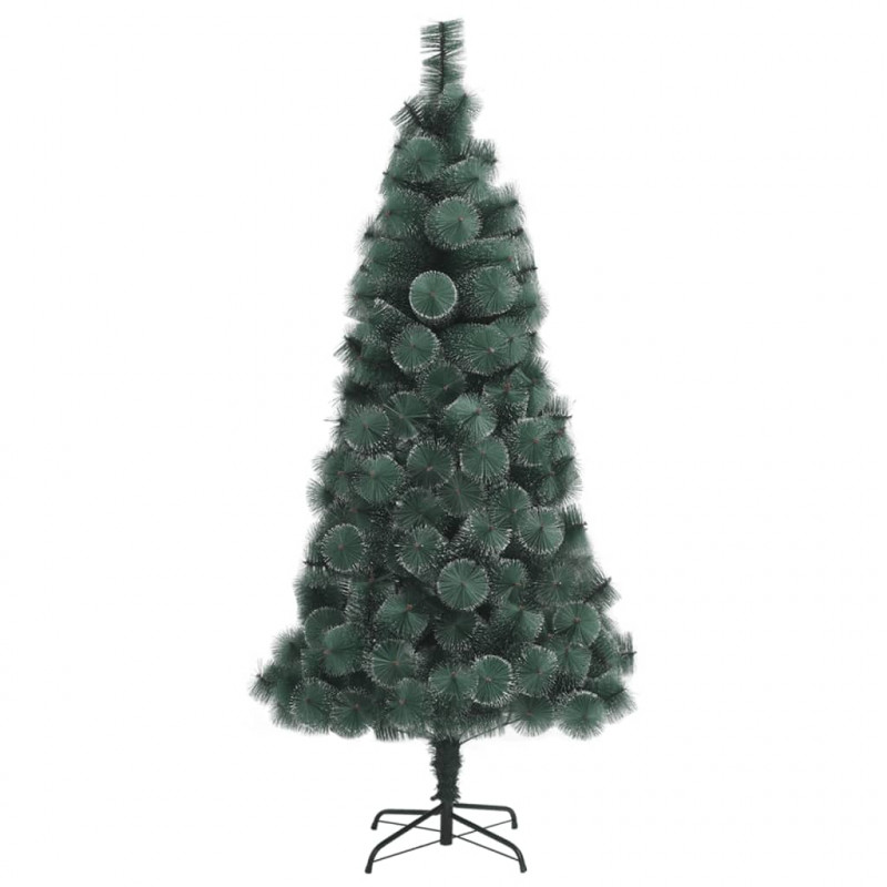 Sztuczna choinka ze stojakiem, zielona, 240 cm, PET