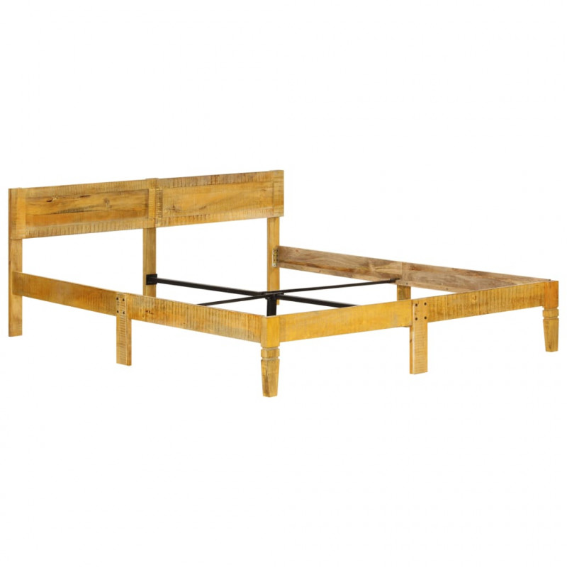 Rama łóżka z litego drewna mango, 180 cm