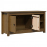 Szafka pod TV, miodowy brąz, 103x36,5x52 cm, drewno sosnowe