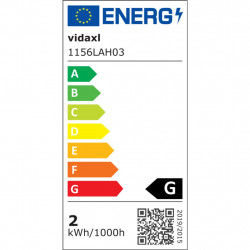 Lampy, 2 szt., żarówki żarnikowe, 2 W, czarne, E27