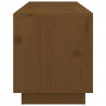 Szafka pod TV, miodowy brąz, 105x34x40 cm, lite drewno sosnowe