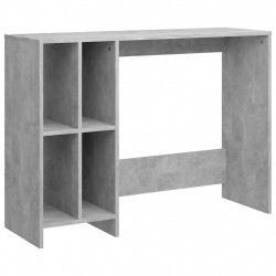 Biurko pod laptopa, szarość betonu, 102,5 x 35 x 75 cm