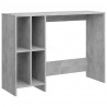 Biurko pod laptopa, szarość betonu, 102,5 x 35 x 75 cm