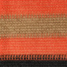 Parawan balkonowy, wielokolorowy, 75x400 cm, HDPE