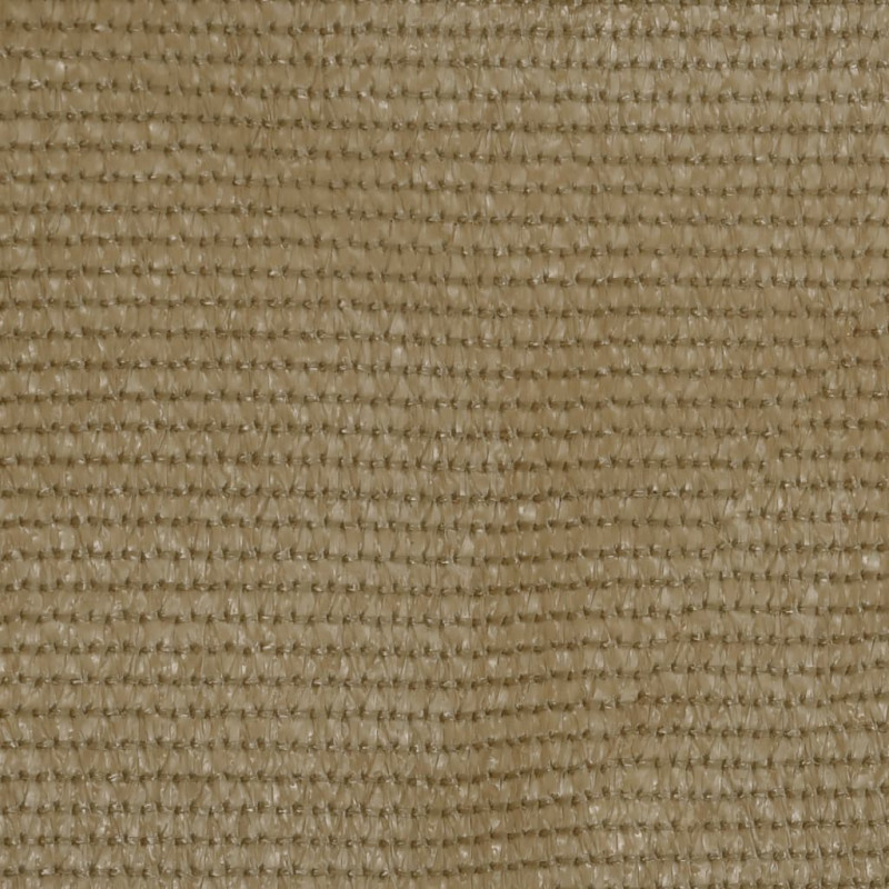 Parawan balkonowy, kolor taupe, 120x400 cm, HDPE