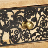 Szafka pod TV, 100x30x45 cm, lite drewno mango