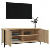 Szafka pod TV, dąb sonoma, 102x35x45 cm materiał drewnopochodny