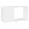 Szafka pod TV, biała, 60x24x32 cm, materiał drewnopochodny