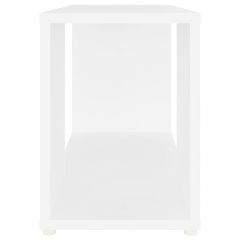 Szafka pod TV, biała, 60x24x32 cm, materiał drewnopochodny