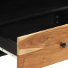 Szafka pod TV, 80x33x46 cm, akacja i materiał drewnopochodny