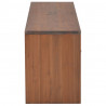 Szafka pod TV z 4 szufladami, 120x30x40 cm, lite drewno jodłowe