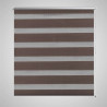 Roleta w pasy (50 x 100 cm), kawa