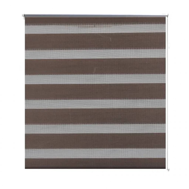 Roleta w pasy (50 x 100 cm), kawa