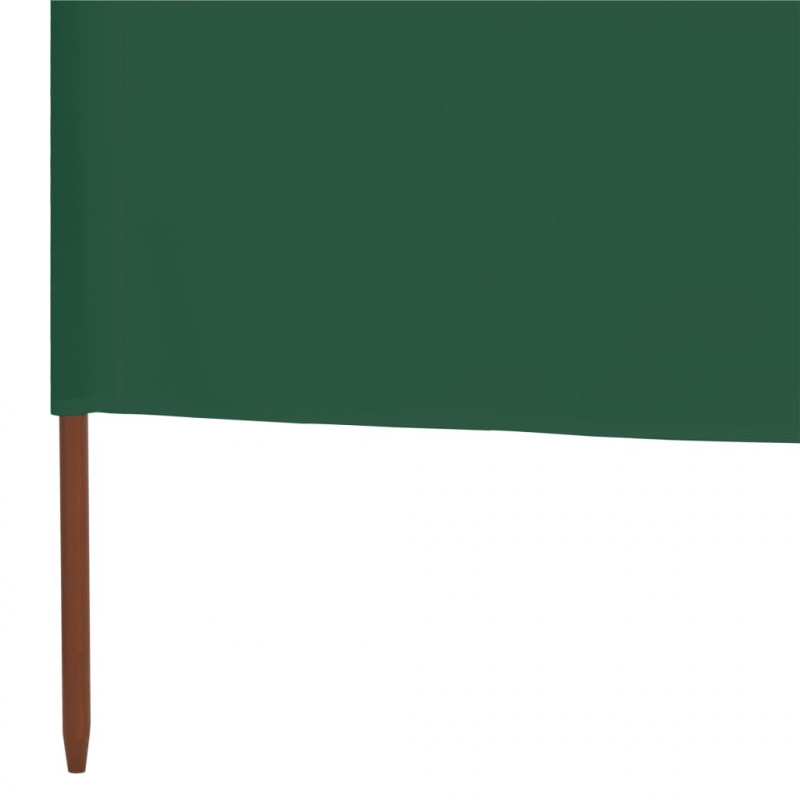 Parawan 9-skrzydłowy z tkaniny, 1200x160 cm, zielony