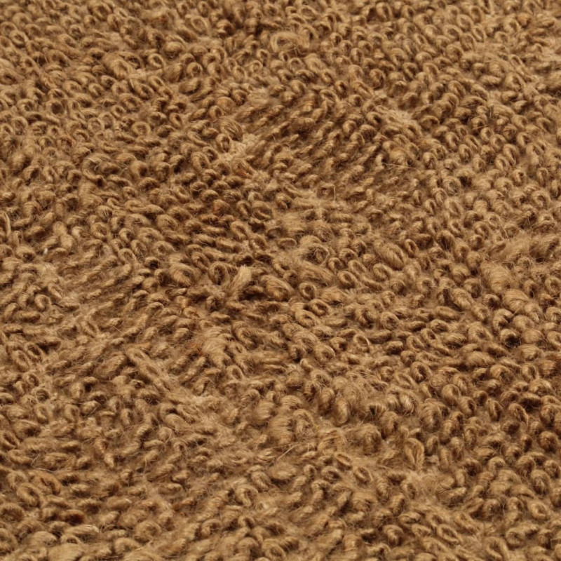 Dywan pętelkowy, ręcznie robiony, 180x250 cm, juta i bawełna