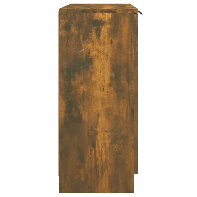 Szafka, przydymiony dąb, 60x30x70 cm, materiał drewnopochodny