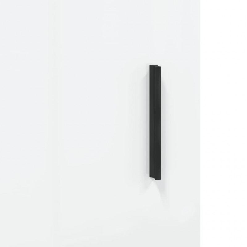 Szafka, biała, połysk, 69,5x34x90 cm, materiał drewnopochodny