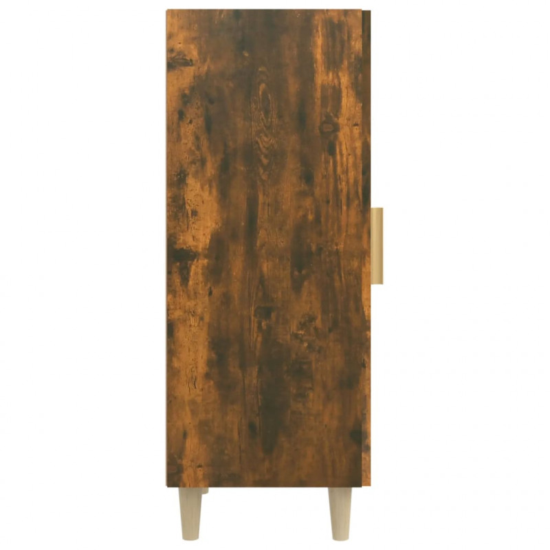 Szafka, przydymiony dąb, 34,5x34x90 cm, materiał drewnopochodny