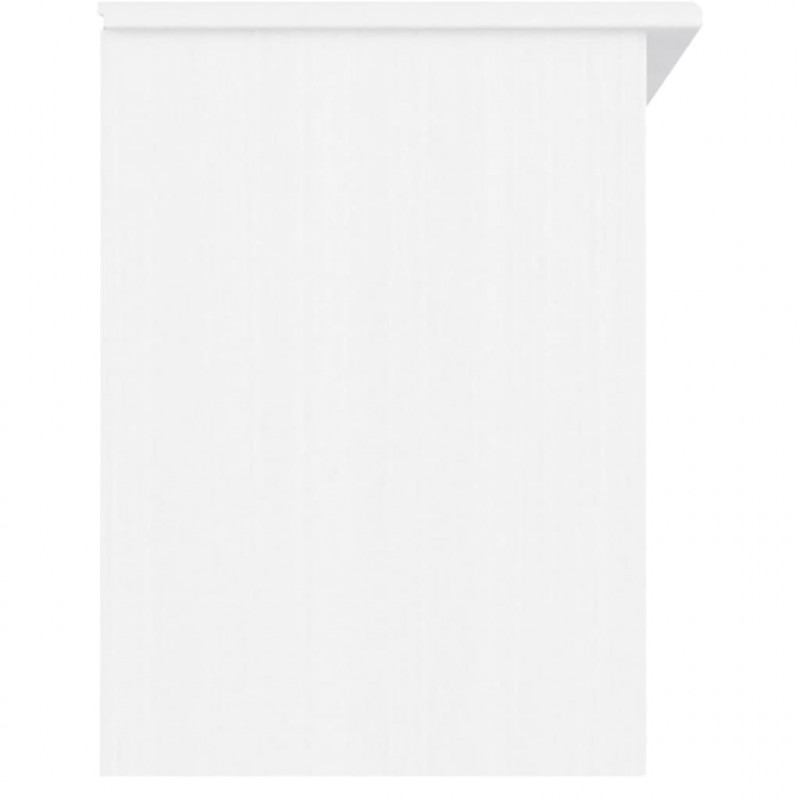 Ławka ze schowkiem na buty ALTA, biała, 100x35x45 cm, sosna