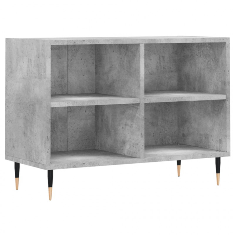 Szafka pod TV, szarość betonu, 69,5x30x50 cm