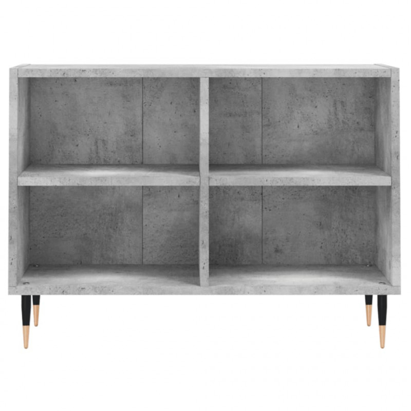 Szafka pod TV, szarość betonu, 69,5x30x50 cm