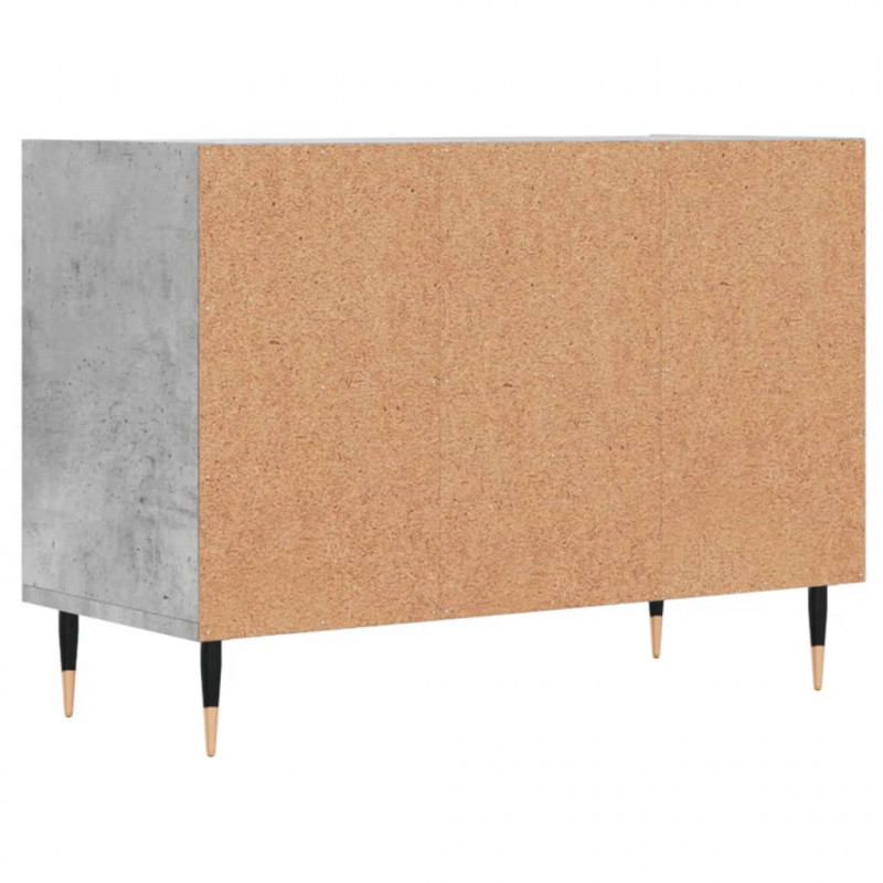Szafka pod TV, szarość betonu, 69,5x30x50 cm