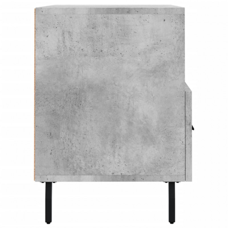 Szafka pod TV, szarość betonu, 80x36x50 cm