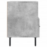 Szafka pod TV, szarość betonu, 80x36x50 cm