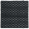 Ogrodowy stolik barowy, czarny, 60,5x60,5x110,5 cm, polirattan