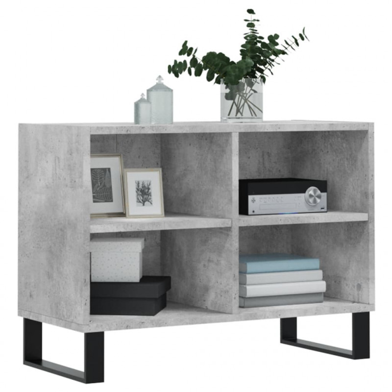 Szafka pod TV, szarość betonu, 69,5x30x50 cm