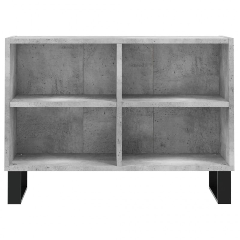 Szafka pod TV, szarość betonu, 69,5x30x50 cm