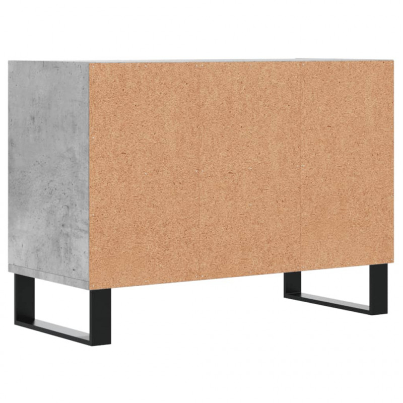 Szafka pod TV, szarość betonu, 69,5x30x50 cm