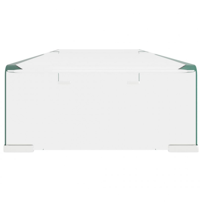 Podstawka pod monitor / telewizor szklana 90x30x13 cm